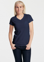 Fairtrade and Organic Womens V-neck T-shirt